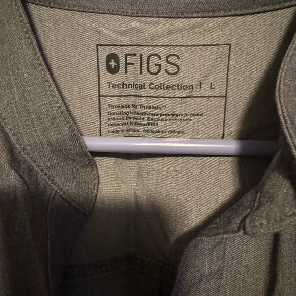 Figs Rafaela Oversized Graphite Size Medium - Picture 3 of 5